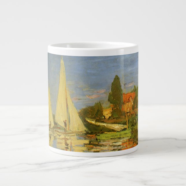 Grande Tasse Régate à Argenteuil par Claude Monet (Devant)