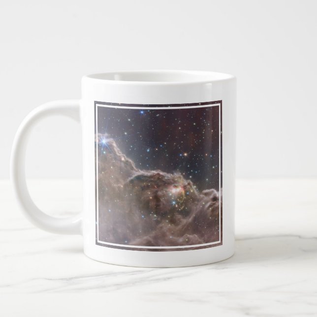 Grande Tasse Région De Démarrage Ngc 3324 Dans La Nebula De Car (Gauche)