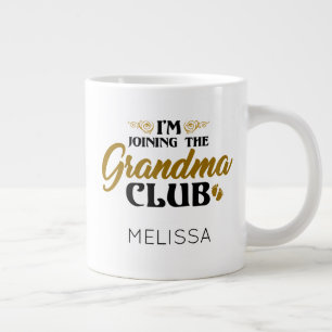 Grande Tasse Rejoindre le Grand Club Baby Reveal Personnalisé