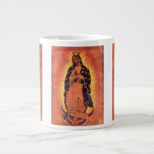 Grande Tasse Religion vintage Vierge Marie Notre-Dame de Guadal