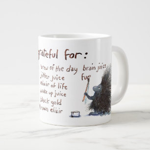 Grande Tasse Remerciement du porc-épic