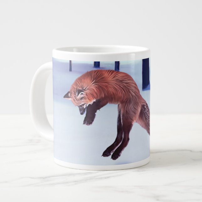 Grande Tasse Renard de plomb (Devant gauche)