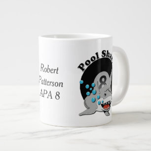 Grande Tasse Requin de piscine de huit boules