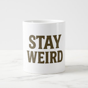 Grande Tasse Restez Drôle Vêtements de Rue Rétro