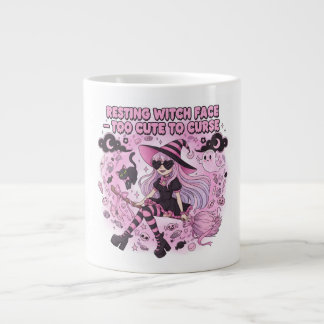 Grande Tasse Resting witch face too cute to curse