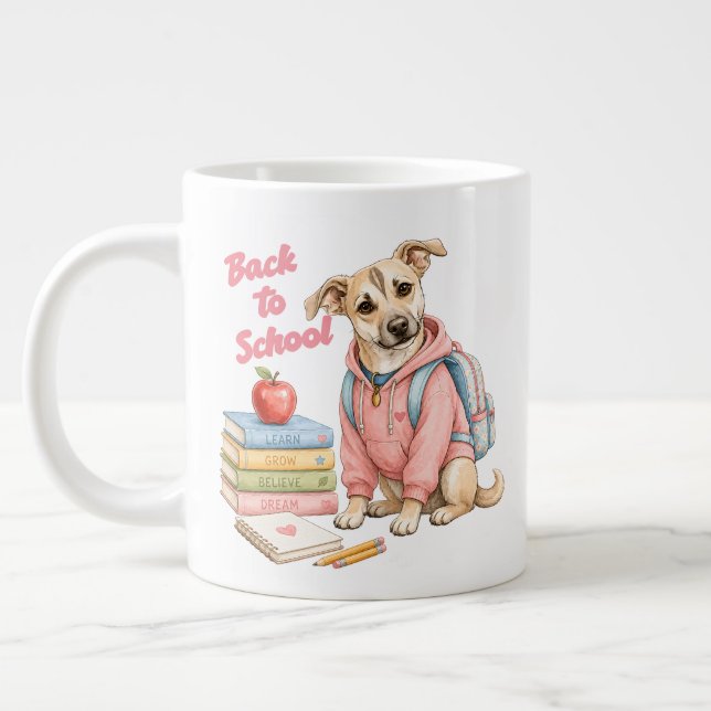 Grande Tasse Retour à l'école avec Lina (Gauche)