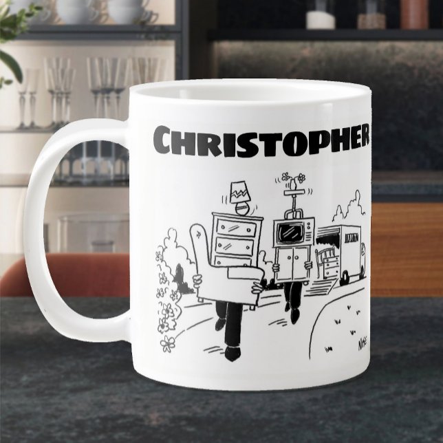 Grande Tasse Retrait personnalisé de la maison (Créateur téléchargé)