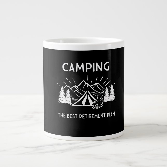 Grande Tasse Retraite de camping (Devant)