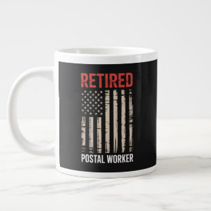 Grande Tasse Retraite de travailleur postal à la retraite