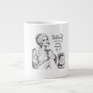 Grande Tasse Retraité Pas Expiré – Retraite Élégante et Drôle