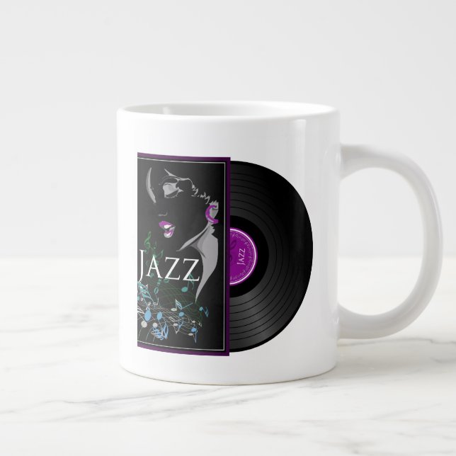 Grande Tasse Retro Jazz (Droite)