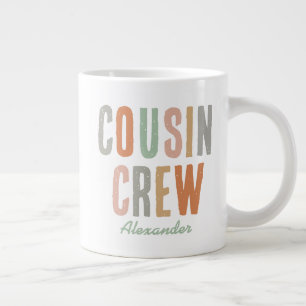 Grande Tasse Réunion de la famille Boho de l'équipage du cousin