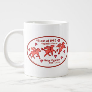 Grande Tasse Réunion rubis du Pegasus Posse