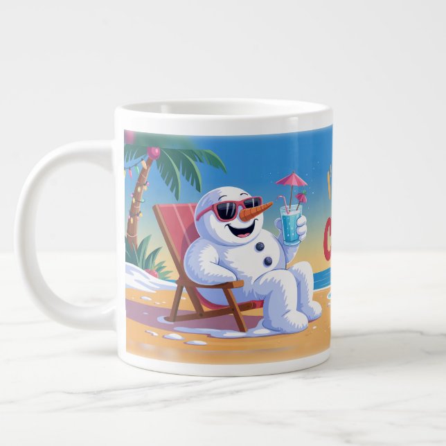 Grande Tasse Rêve de Noël Chaleureux (Gauche)
