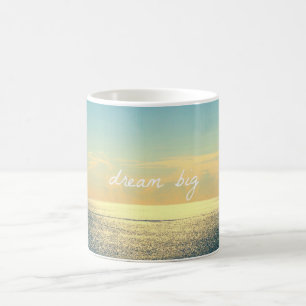 GRANDE TASSE RÊVEUSE DE PHOTO D'OCÉAN
