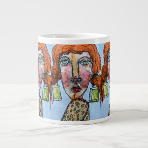 Grande Tasse Rhinestone Girl