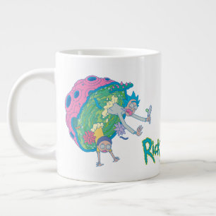 Grande Tasse RICK ET MORTY™  Décalage du portail infecté