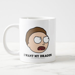 Grande Tasse RICK ET MORTY™  Je veux mon dragon