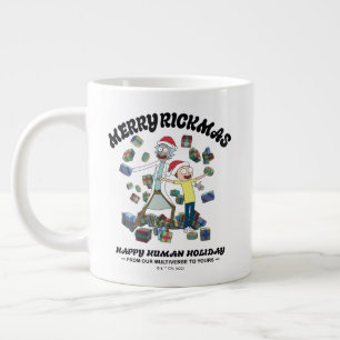 Grande Tasse Rick et Morty   Joyeux Rickmas présents