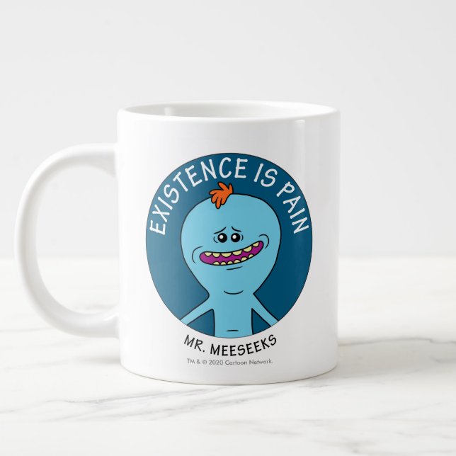 Grande Tasse RICK ET MORTY™| L'Existence Est La Douleur (Gauche)