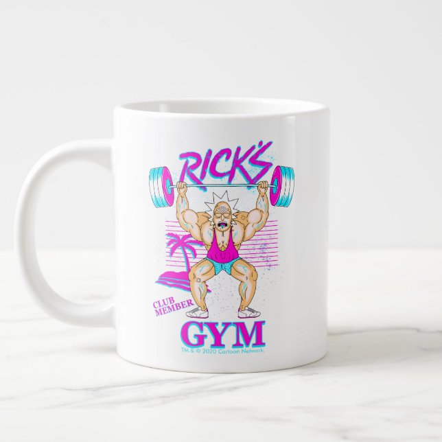 Grande Tasse RICK ET MORTY™| Membre Rick's Gym Club (Gauche)