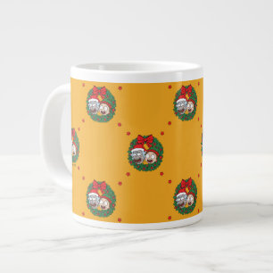 Grande Tasse Rick et Morty Motif de couronne de vacances