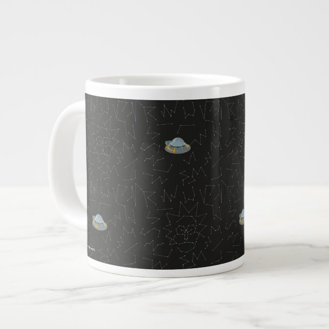 Grande Tasse RICK ET MORTY™| Motif Rick Constellation (Devant gauche)