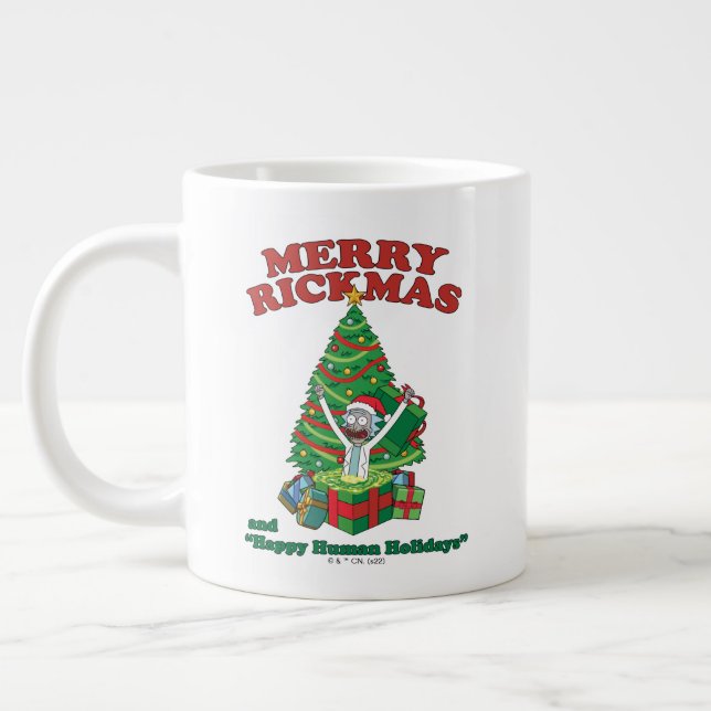 Grande Tasse Rick et Morty | Portail Rick Merry Rickmas (Gauche)