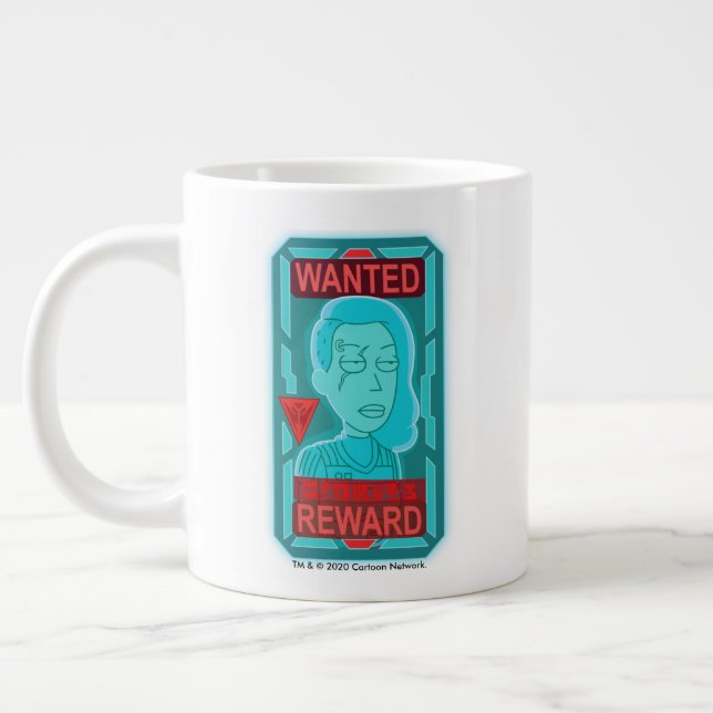 Grande Tasse RICK ET MORTY™| Poster Recherché de la Beth Space (Gauche)