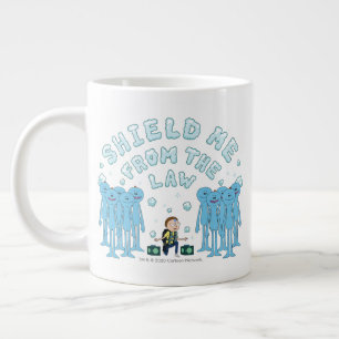 Grande Tasse RICK ET MORTY™  Protégez-Moi De La Loi