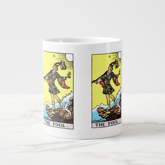 Grande Tasse Rider Waite Tarot Major Arcana L'idiot (Devant)