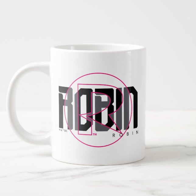 Grande Tasse Robin Hi-Tech Nom Graphique (Gauche)