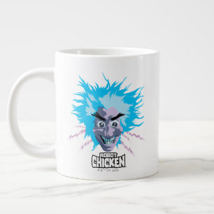 Grande Tasse Robot chicken Scientist Head Graphic