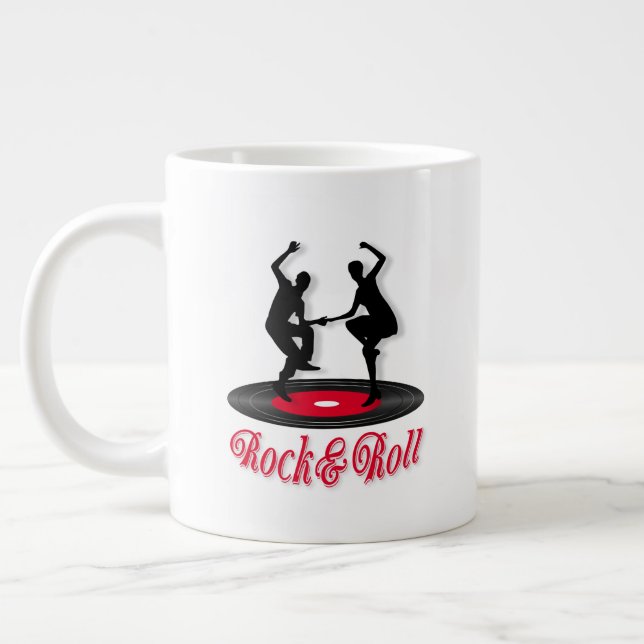 Grande Tasse Roche et rouleau (Gauche)