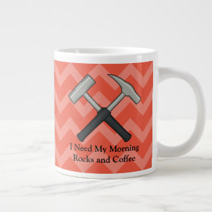Grande Tasse Rocks du matin et café