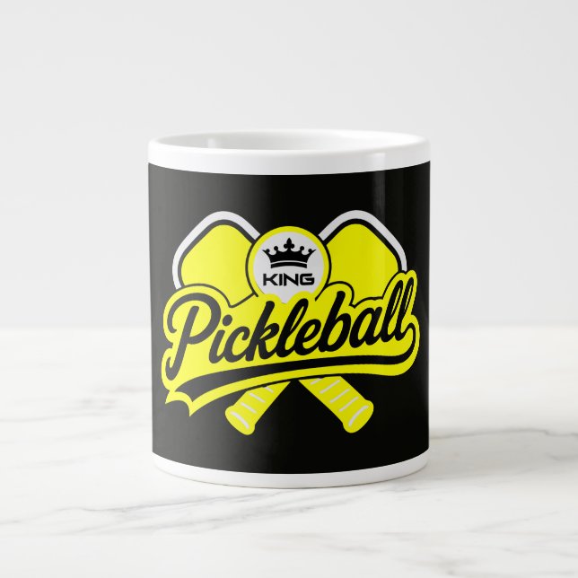 Grande Tasse Roi de Pickleball Champion (Devant)