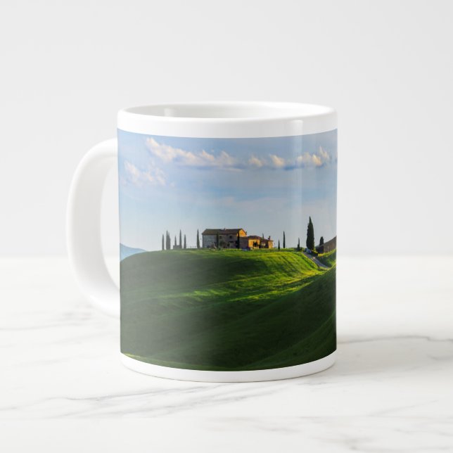 Grande Tasse Rolling Hill Près D'Asciano, Toscane (Devant gauche)