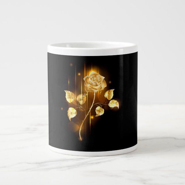 Grande Tasse Rose d'or ( rose d'or ) (Devant)