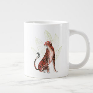 Grande Tasse Ruby Runner Leopard