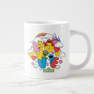Grande Tasse Rue Sésame Amour