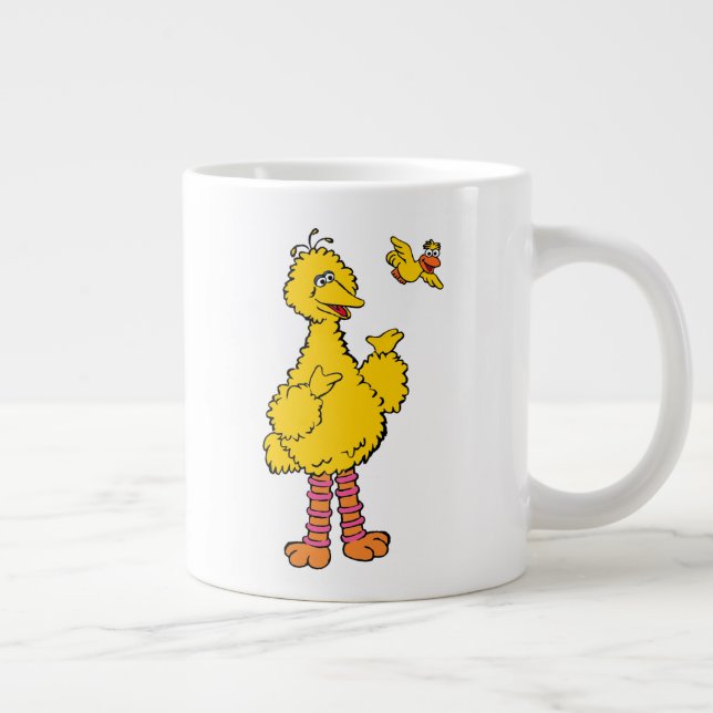 Grande Tasse Rue Sésame | Big Bird & Little Bird (Droite)