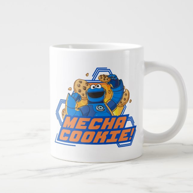 Grande Tasse Rue Sésame | Cookie Monster Mecha Cookie! (Droite)