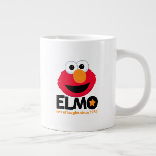 Grande Tasse Rue Sésame   Elmo Beaucoup de rires depuis 1984