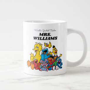 Grande Tasse Rue Sésame   Le plus grand enseignant du monde
