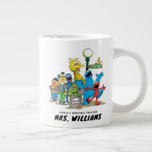 Grande Tasse Rue Sésame   Le plus grand enseignant du monde