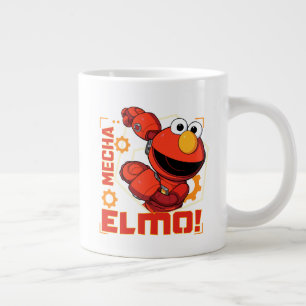 Grande Tasse Rue Sésame   Mécaniciens Elmo Design