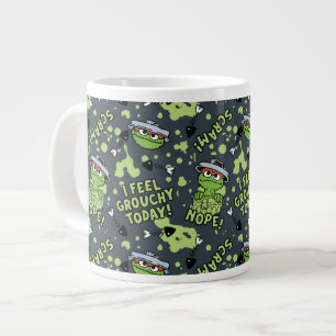 Grande Tasse Rue Sésame Oscar the Grouch Phrase Motif