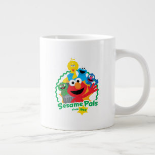 Grande Tasse Rue Sésame   Sesame Pals depuis 1969