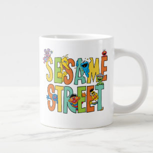 Grande Tasse Rue Sésame Sesame Street Type Pals