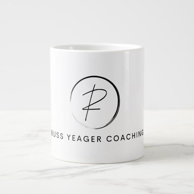 Grande Tasse Russ Yeager Coaching Signature Logo (Devant)